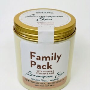 Lemongrass Shea Family Size
